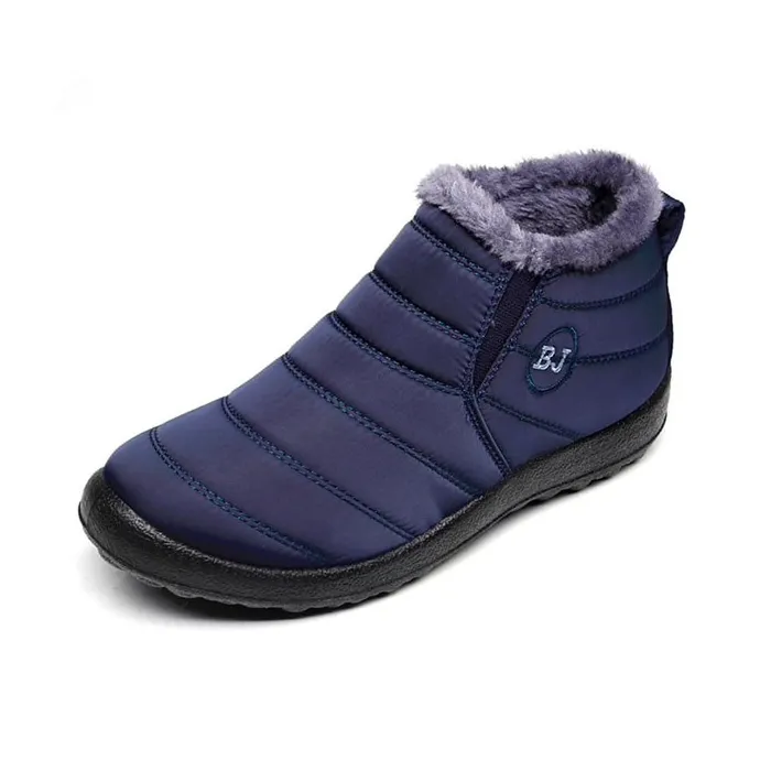 Bottes anti-skid chaudes pour hommes étanches